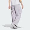 Adidas Dance Woven Tracksuit Bottoms Solid Color 3D Pocket Loose Straight Leg Woven Sports Pants Women Bottoms Silver JI9789