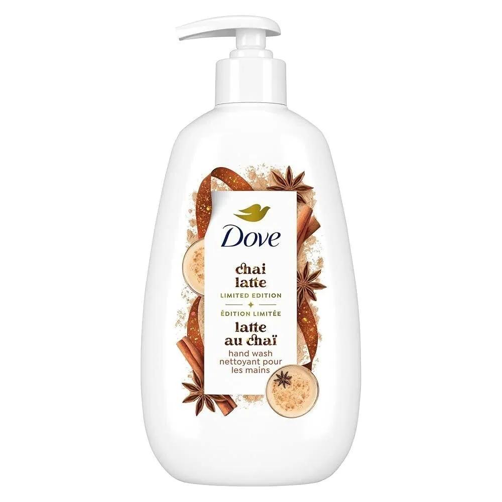 dove Limited Edition Holiday Treat Chai Latte Liquid Hand Wash 355ml