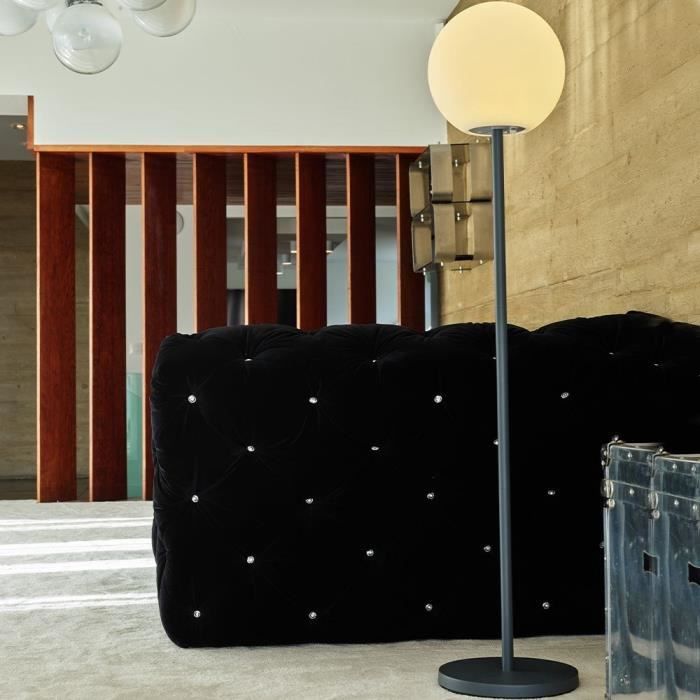 Stehleuchte - LUMISKY - LUNY TALL - H150 cm - Metallfuß skandinavisches Design - Warmweißes und dimmbares weißes LED