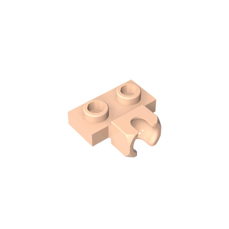 50pcs 14704 Modified 1x2 Plate with Small Tow Ball Bricks Bulk MOC Technical Building Blocks