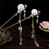 Fashion Classic Pearl Tassel Butterfly Hair Stick Direct Plate Hairpin White Bridal Headdress Hair Fork Jewelry Ornaments Chines