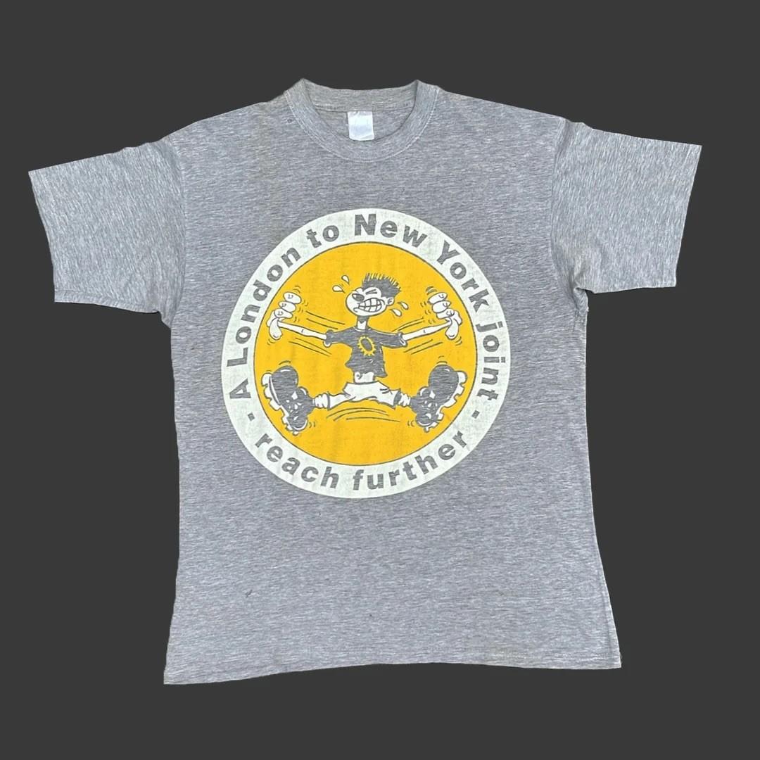 Nervous Records 1994 94 90s Vintage Sorted London New York Rare Merch Unisex T-Shirt S