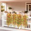 2PCS Spring decoration of  outdoor simulated hanging flower plants is suitable for outdoor home decoration