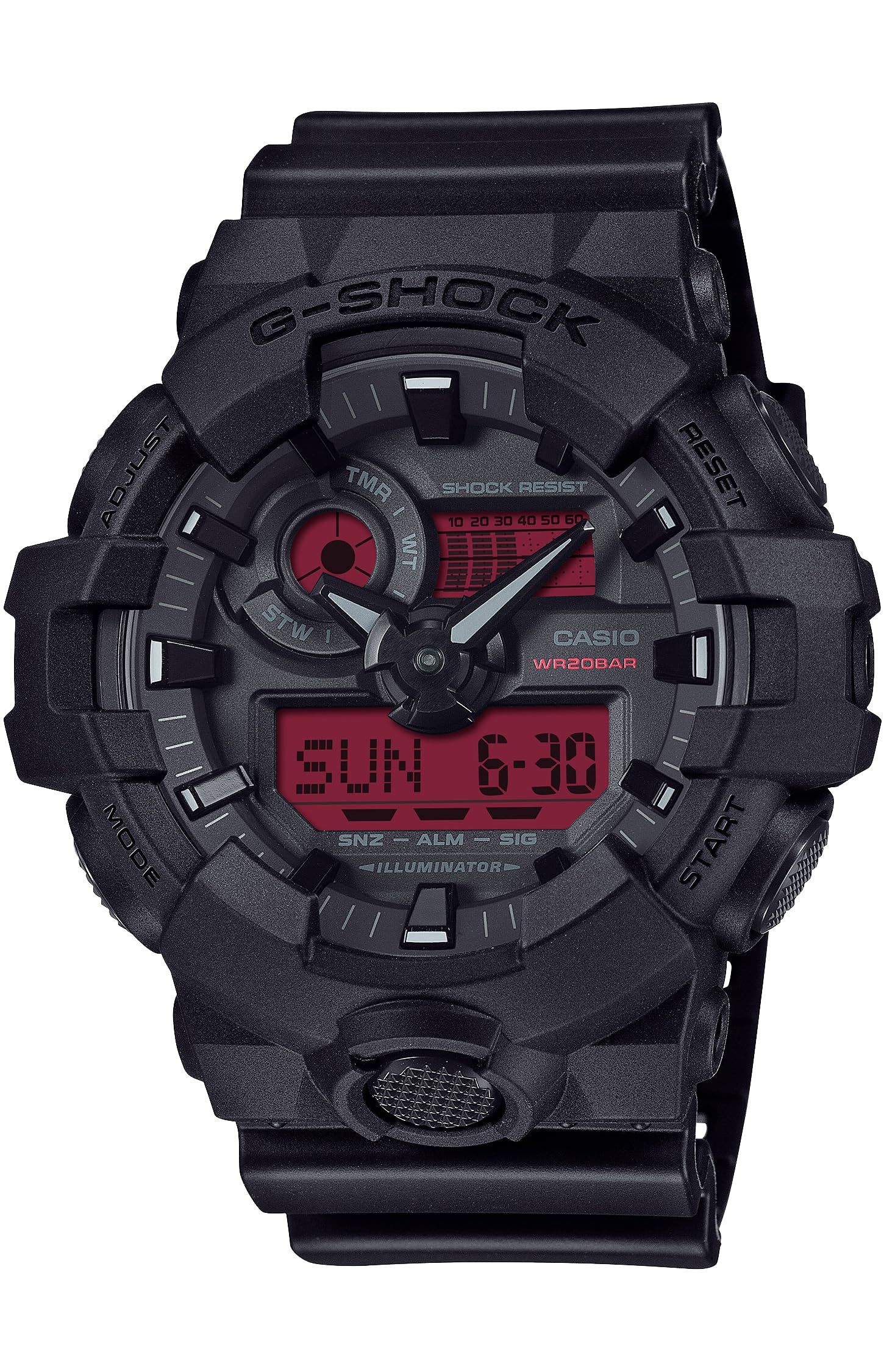 

Watch Black [Casio] G-Shock [GA-700BBR-1AJF] Men s