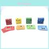 Children's Wooden Expression Changing Cube Puzzle Toy Non-electric Non-multifunctional