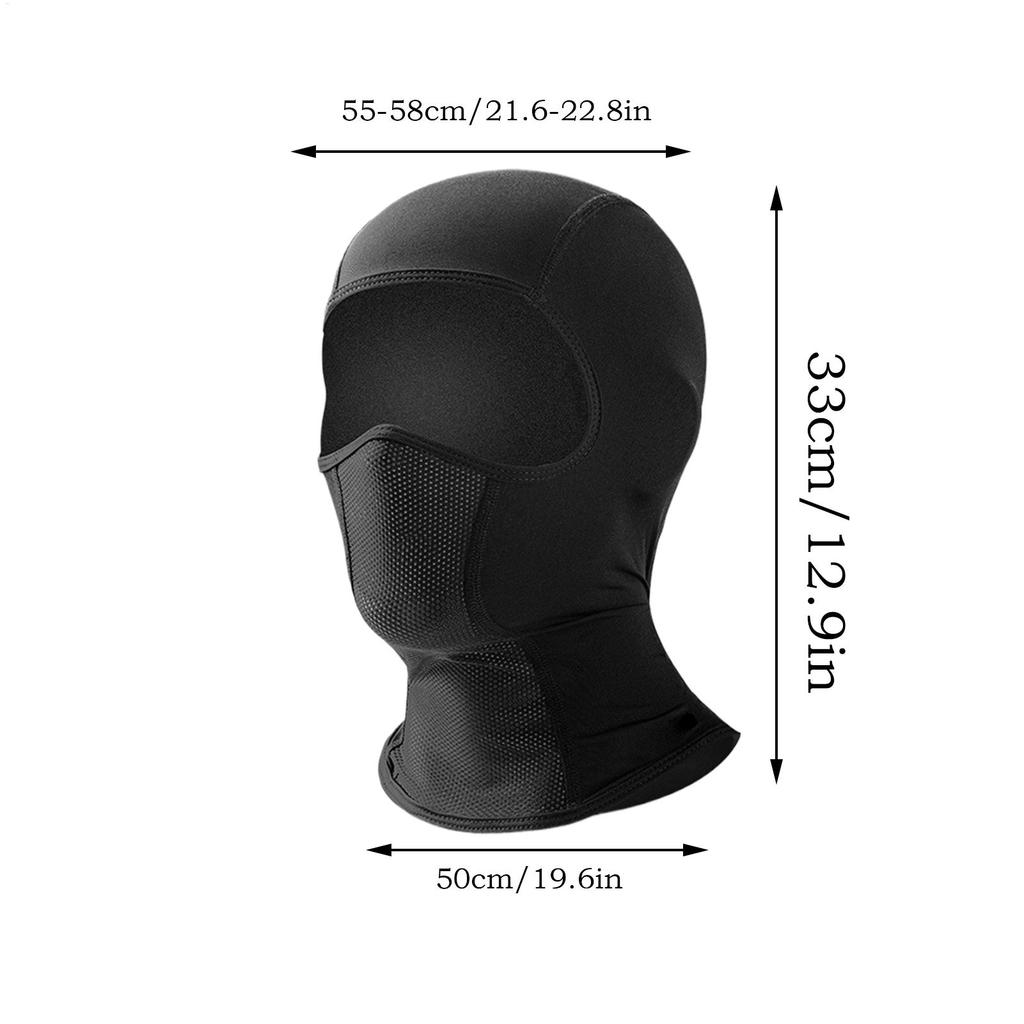 Herren Damen Motorrad Kapuzen UV Schutz Schal Ski Motorrad UV Schutz Schal Snowboarden Kühlendes Nackenband Gesichtsmaske