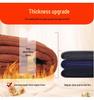 Warm Fleece-Lined Floral Pants for Elderly Women, Loose Fit, Thick Cotton, Ideal for Outdoor Wear