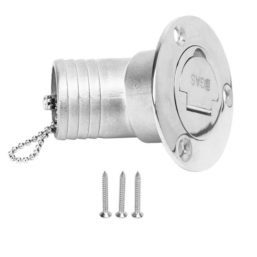 Boat Filler Deck Fill 316 Stainless Steel Easy Filling Keyless   Cover Design for Yacht