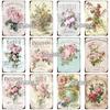 Blume Vintage Zinn Zeichen Wohnkultur Retro Metall Zeichen Shabby Chic Wand Dekor Für Küche Wohnzimmer Esszimmer Metall Platte