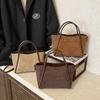 Fashi Versatile Popularity Crossbody Bags for Women 2026 New Retro Hot Trendy Stylish Design Faux Suede Square Shoulder Bags