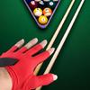 Flexible Five Finger Designs Billiards Glove for Left Handed Enthusiasts, Reliable Cue Sport Accessory Training Aids