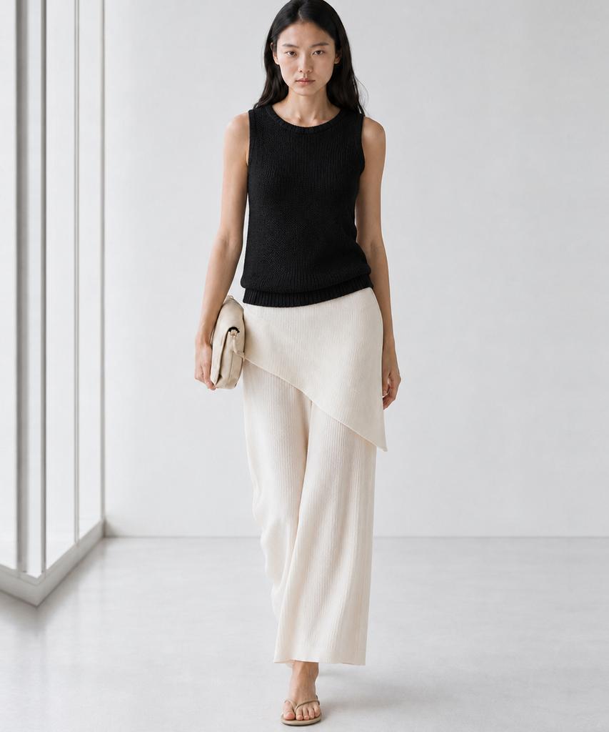KIMDOH Noma Knit Top - Black