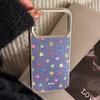 Kreativní pozlacený květinový kryt na telefon pro iPhone 16, iPhone 17 a iPhone 17 Pro Max