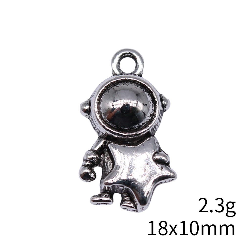 Gifts For Women Charms For Keychains Rainbow Galaxy Robot Charms Pendant Audience Car Pendant