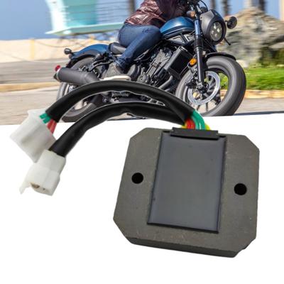 R2001.0.2A Motorcycle Voltage Regulator High Precise Replacement ABS Easy Installation Voltage Regulator Rectifier