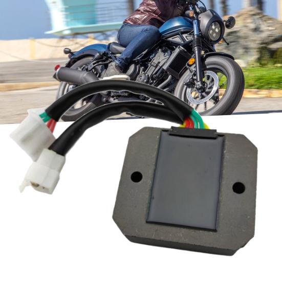 R2001.0.2A Motorcycle Voltage Regulator High Precise Replacement ABS Easy Installation Voltage Regulator