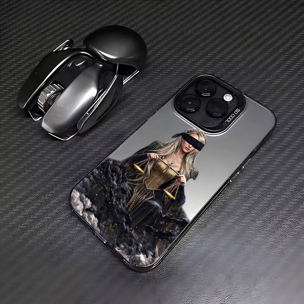 

R-Romance C-Clubs Game Malbonte Vicky Phone Case For iPhone17,16,15,14,13,12,11 Plus,Pro Max Colored Silver Plated Inside Cover iPhone14Plus