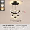 Modern Minimalist Gold 4-Sphere LED Pendant Light