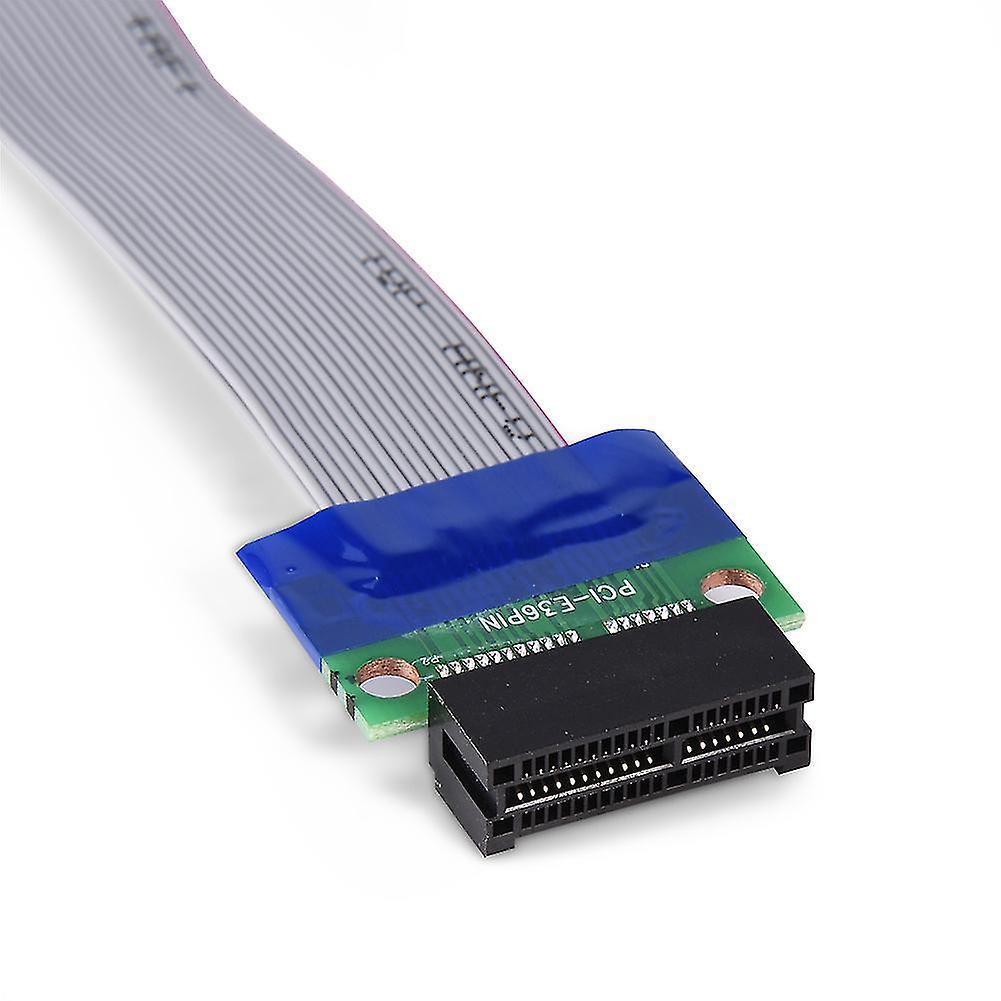 PCI-E Professional 1X To 1X Male To Female VGA Graphics Card Extended Ribbon Cable