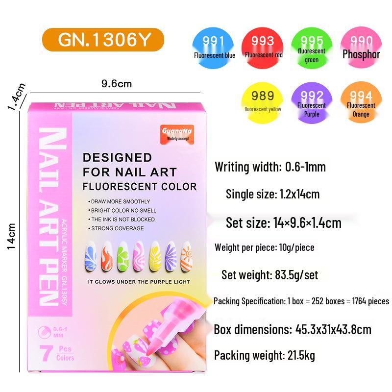 

DIY Nail Art Brushes & Body Painting Pens: Quick-Drying, Waterproof Metallic Acrylic Markers