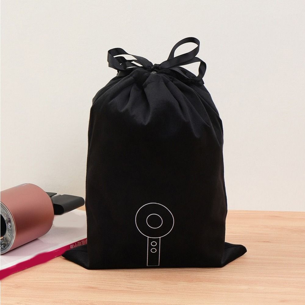 Large Capacity Hair Dryer Bag Dust-poof Drawstring Storage Bag Hotel