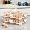 Snack Box Stackable Meal Prep Container with Lids Clear Plastic Food Storage Box Compact Meal Prep Box Kitchen Storage Container