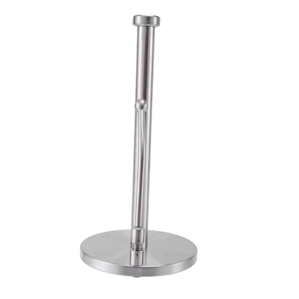 Paper Towel Holder Stainless Steel Standing Tissue Holder One-Handed Tear, Perfect Modern Design for Kitchen Keeps Kitchens