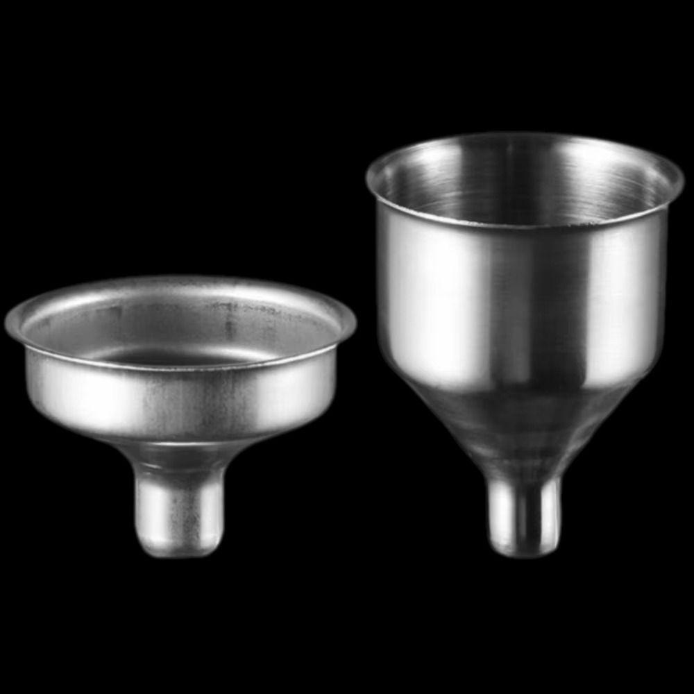 Small Mouth Stainless Steel Funnel Anti-Drip Mini Kitchen Liquid Dump Tool  Transferring Liquids