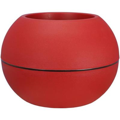 Flower Pot - RIVIERA - Ball - D40 H28 Cm - Red