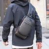 Men's Anti-Theft Crossbody Motorcycle Bag: Water-Repellent, Trendy, Cool Design for Cycling