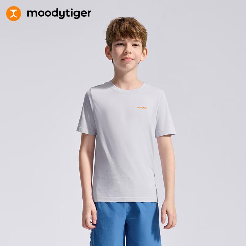 Moodytiger Kids  Tennis Series Quick-Dry Short Sleeve T-Shirt 160