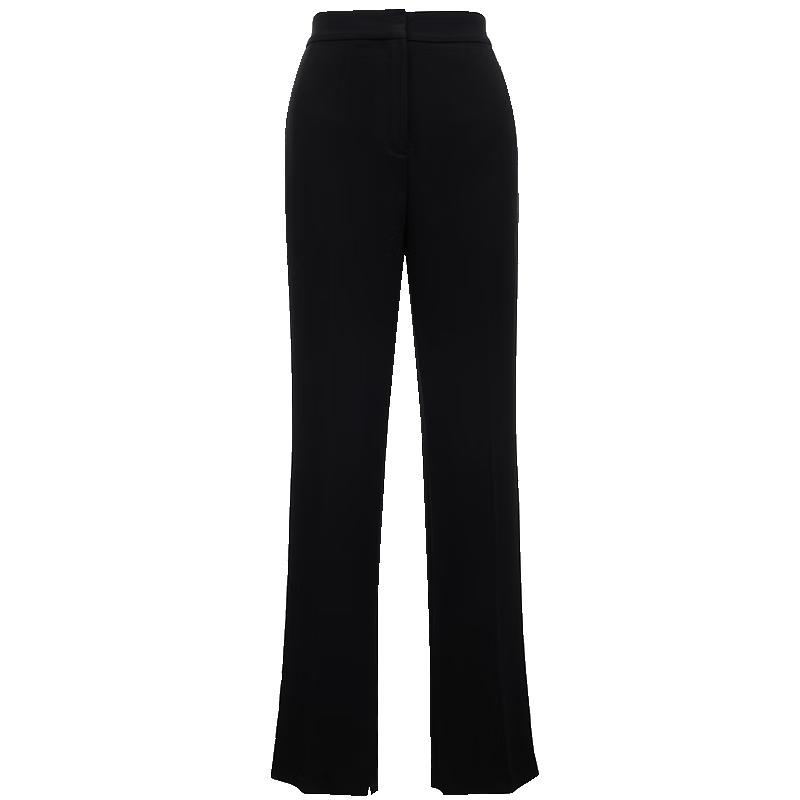 

VEROMODA Women s Mid-Waist Slit Straight Leg Trousers S