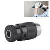 45# Steel Material Keyless Drill Chuck 1/2" Mount Drill Press Chuck  For Electric Drill