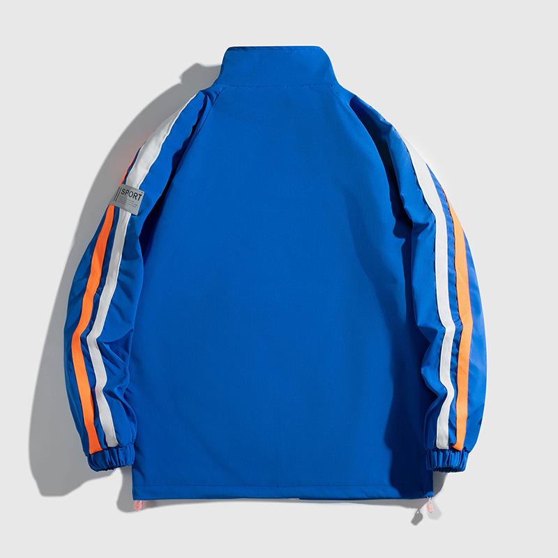 Autumn Coat American Trend New Stand-up Collar Long-sleeved Top Men's Outdoor Loose Casual Jacket