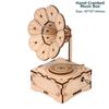 DIY Creative Gramophone Wood Phonograph Musical Potential Box High Quality Children's Puzzle Toys