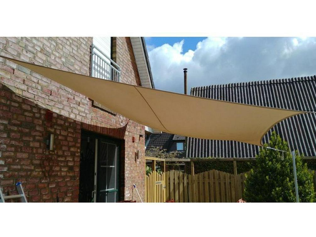 Thickened Outdoor Sunshade Net: Triangular Sail Canvas for Terraces, Balconies, Gardens, and Courtyards
