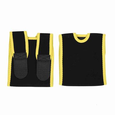 1 Pair Unisex Adjustable Sports Arm Brace Cover Arm Support for Fitness Exercise Jaune