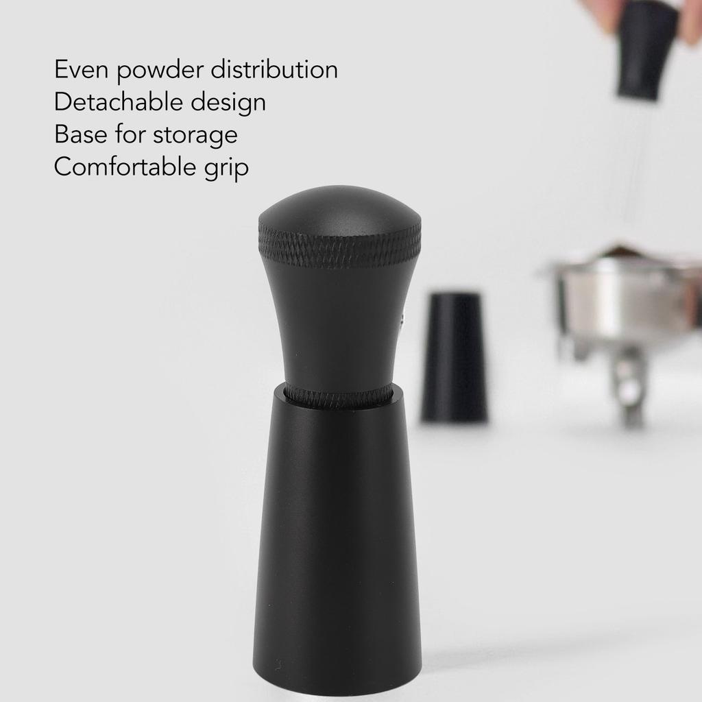 Coffee Distribution Tool Net Pattern Design Stainless Steel Aluminum with Base Needle Type Coffee Stirrer for Coffee Making