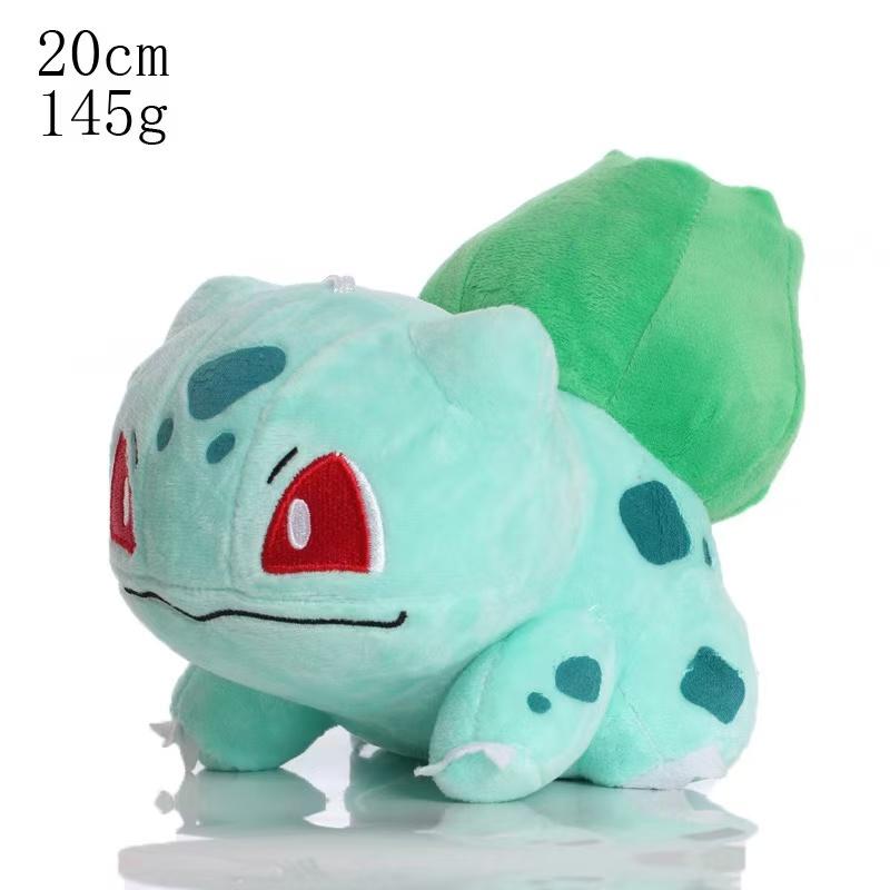 Cute Pikachu Plush Toy Charmander Squirtle Bulbasaur Stuffed Doll Eevee Scorbunny Gengar Snorlax Christmas Gifts