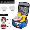 Snoopys The Flying Ace Insulated Lunch Bag Leakproof ACE Pilot Reusable Cooler Bag Tote Lunch Box Work Outdoor Men Women