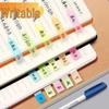 Transparent Writable Sticky Note Tabs and Page Dividers