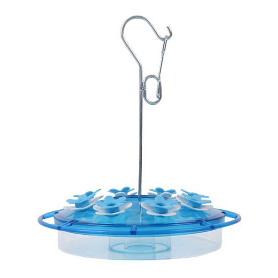 

Кормушка для колибри Yousheng 450 мл с насестом и портами для кормления, подвесная кормушка для диких птиц для декора сада и заднего двора синий