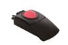 Glow USB Wired Ergonomic Backlit Ambidextrous High Performance Laser Trackball Made In the USA CST2545-5W (GL) (L-Trac Red) 5-Button (Black) -