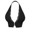 The Deep V-neck Lace Backless Bra With A Front Button Is Fashionable, Comfortable, Skin-friendly, Breathable And Seamless.