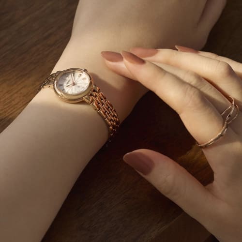 Seiko Watch LUKIA Grow SSWA008 Women's Pink Gold Watch