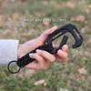 Water Bottle Hanging Buckle Backpack Carabiner Hiking Gadgets  Outdoor Parachute Rope Carabiner Hook Anti-lost Key Chain