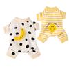 Dog Clothes Banana Smiley Face Comfortable Four-legged Loungewear Small Dog Teddy Bear Spring Warm Pet Clothing