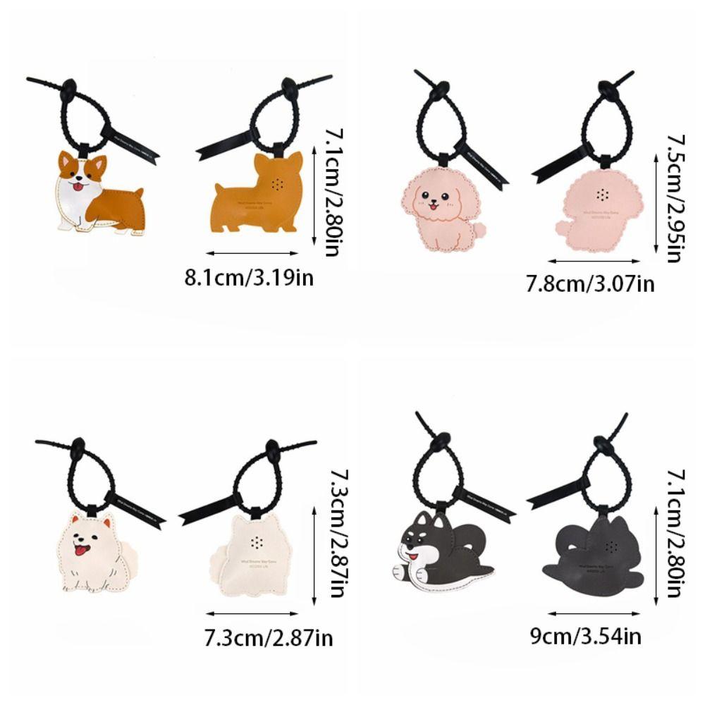 Novelty Puppy Key Chain Pinch Called Car Ornaments Creative Bibi Puppy Pendant  Gifts
