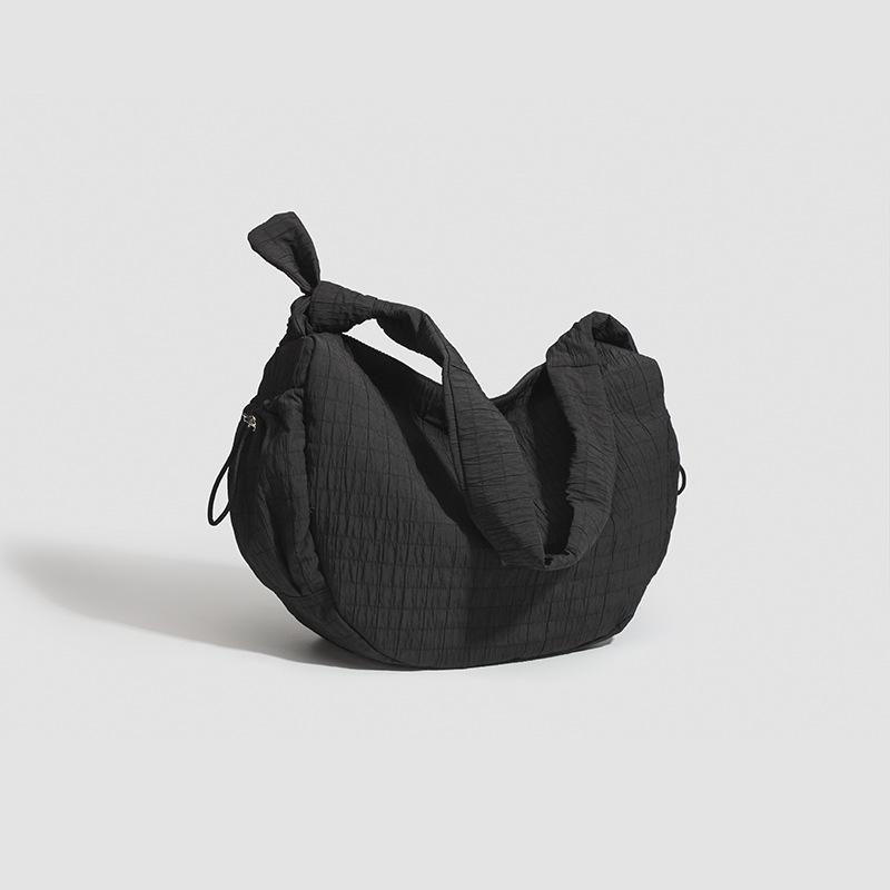 Large-capacity Commuter All-in-one Lazy Tote Bag Women's Crossbody Canvas Cloud Puff Bag