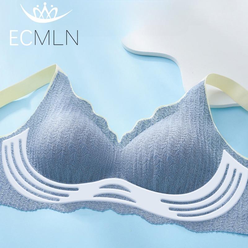 Εσώρουχα με δαντέλα από βαμβακερό φούσκα, χωρίς ατσάλινο δαχτυλίδι, μαλακή στήριξη Αντιχαλαρωτική αθλητική αναπνοή και άνετο σουτιέν